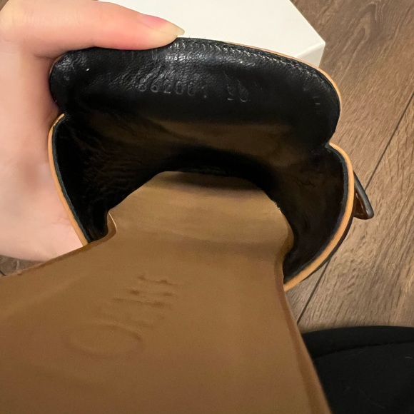 *SOLD*Loewe Beige Gate Flat Loafers Mules - Picture 7 of 8